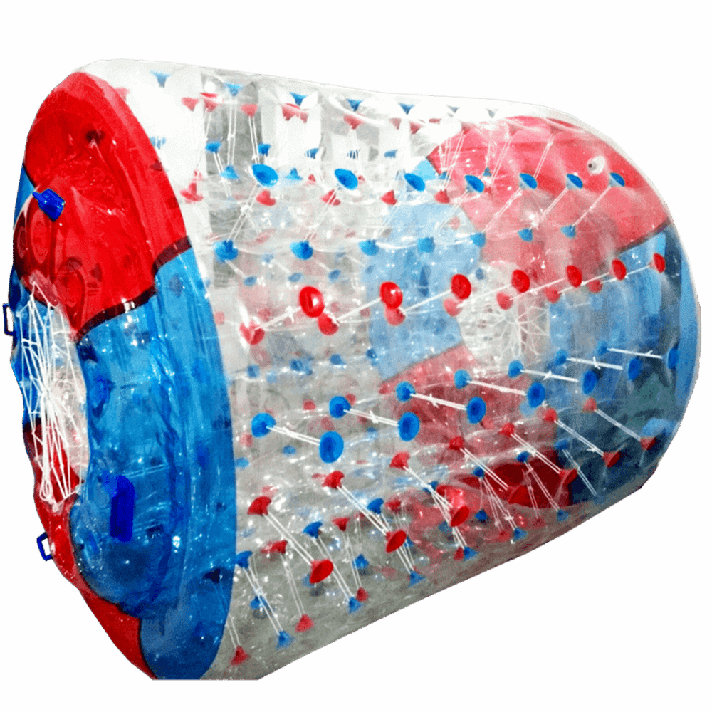 Аттракцион Водный роллер (Гидророллер) "Красно-синий" ПВХ, 2.6*2.2*2.2 м