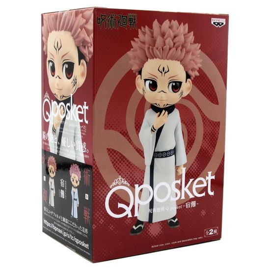 Фигурка Q Posket Jujutsu Kaisen Sukuna, 14 см / Фигурка по мотивам аниме "Магическая битва", Сукуна, 14 см