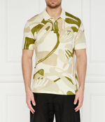 Поло SLUB AOP GUESS - зеленый(M4GP03 KC601)