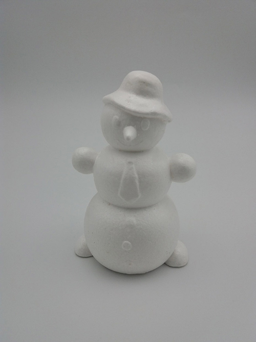 Заготовка для творчества из пенопласта Снеговичок 8.5*8*15 см № 005 DPZ-R (65576840694)