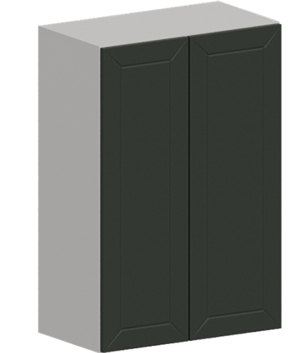 Кухня Модуль ШВВ 609 Белый / Насыщенно-зеленый