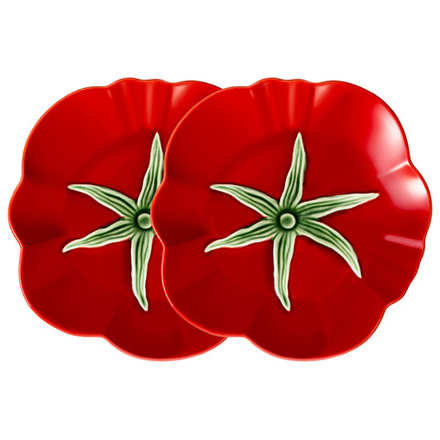 НАБОР ТАРЕЛОК ОБЕДЕННЫХ LEFARD "TOMATO" 26,5Х26 СМ/2 ШТ