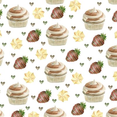 Карамельные кексы