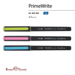Ручка масляная 1,0 мм, синяя "PrimeWrite.Basic.Nero" (Bruno Visconti)