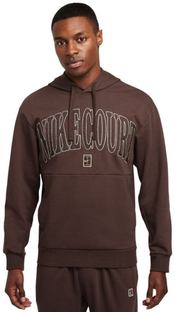 Куртка теннисная Nike Heritage Court Fleece - Brown