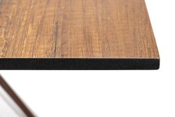 "Конте" интерьерный стол из HPL 70x70см, цвет "дуб"