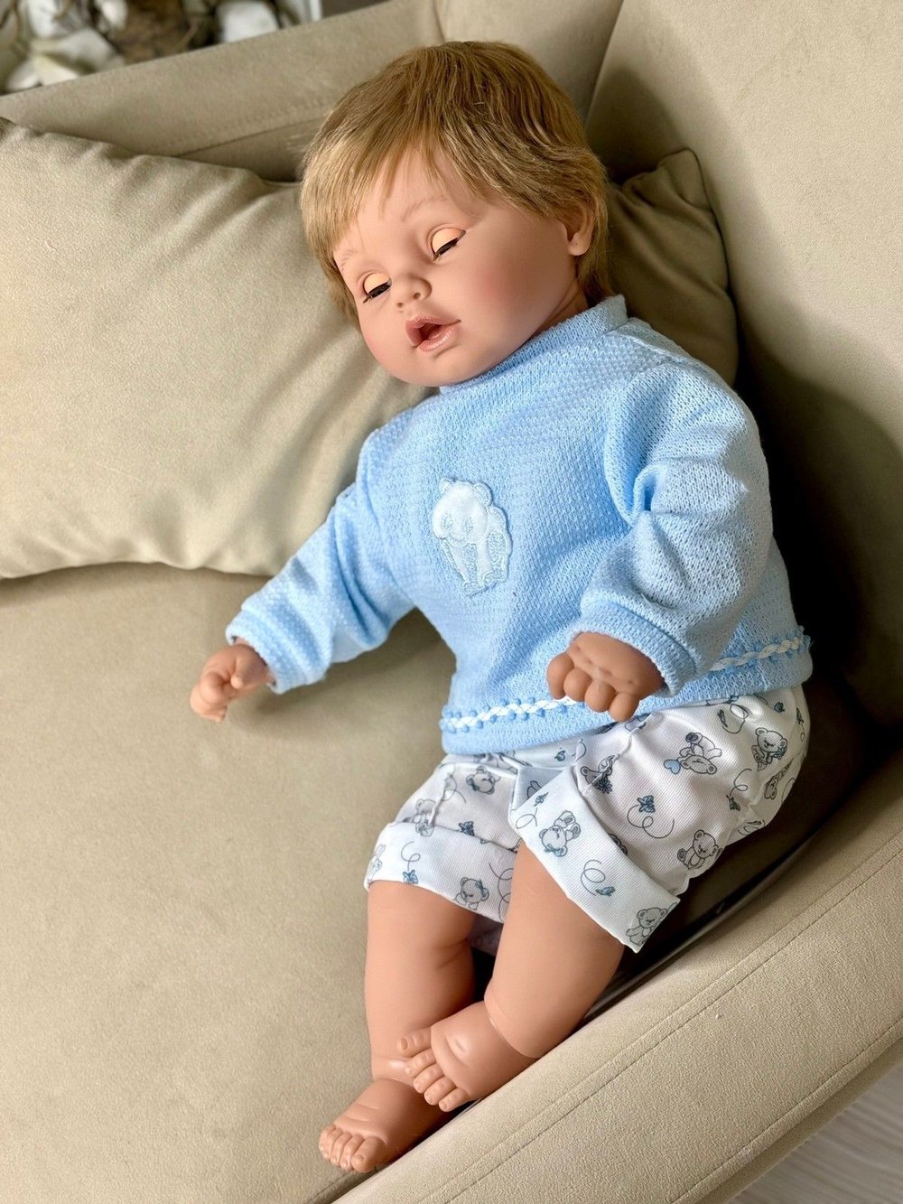 Кукла Berbesa мягконабивная 62см Dulzon (8054S)