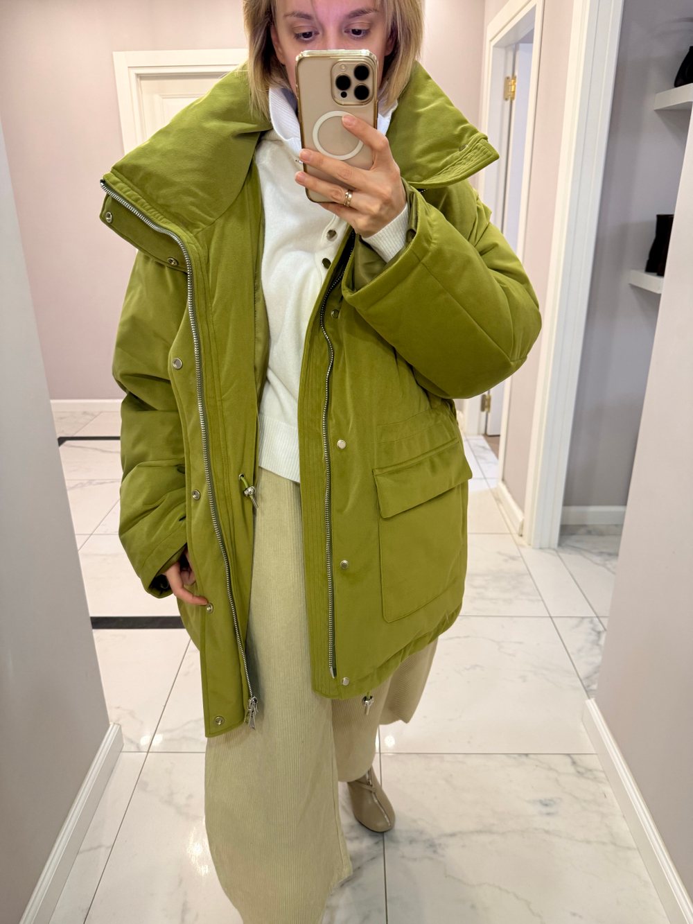 Парка пуховая PLUM