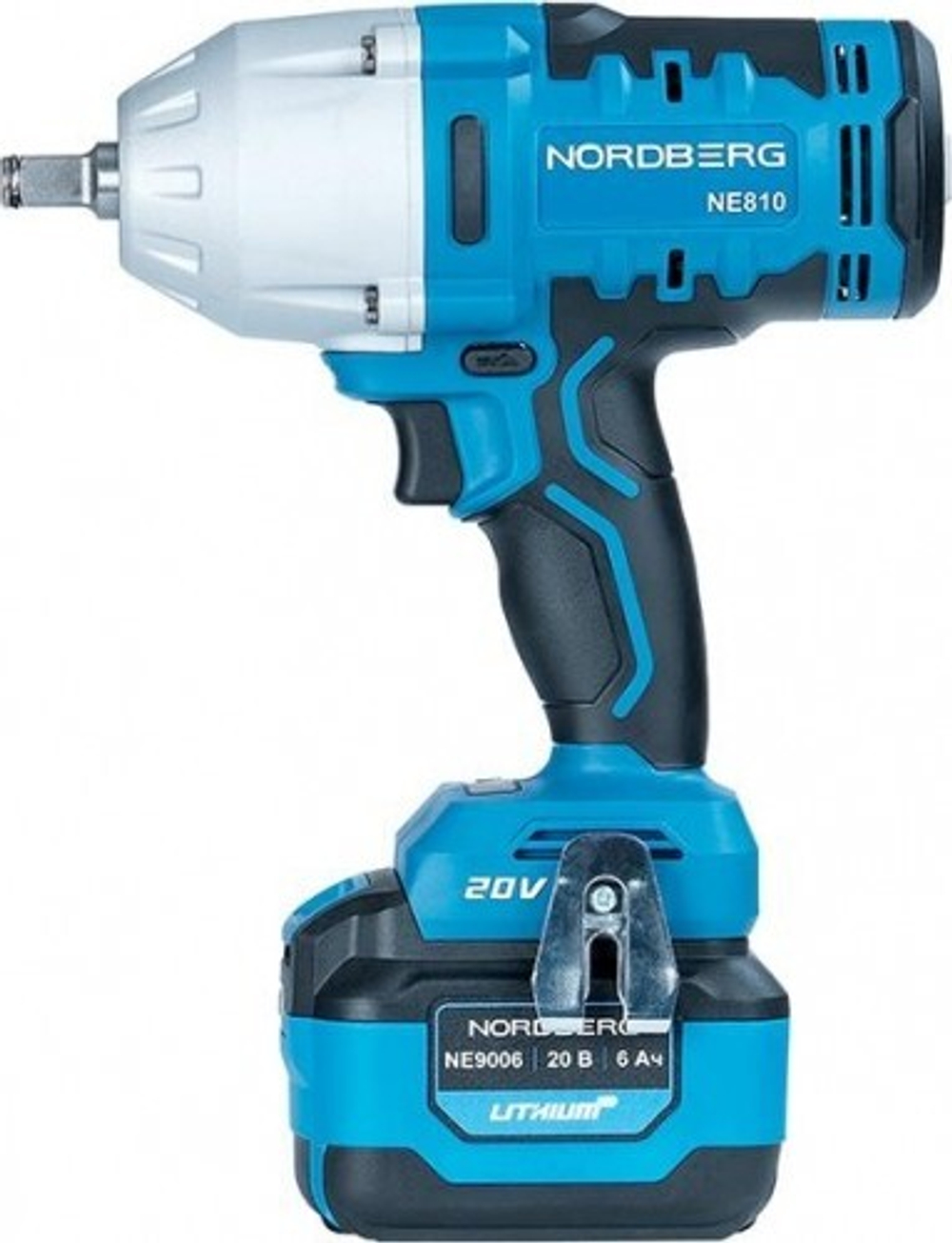 Гайковерт аккумуляторный NORDBERG NE810K ЦБ-00016882
