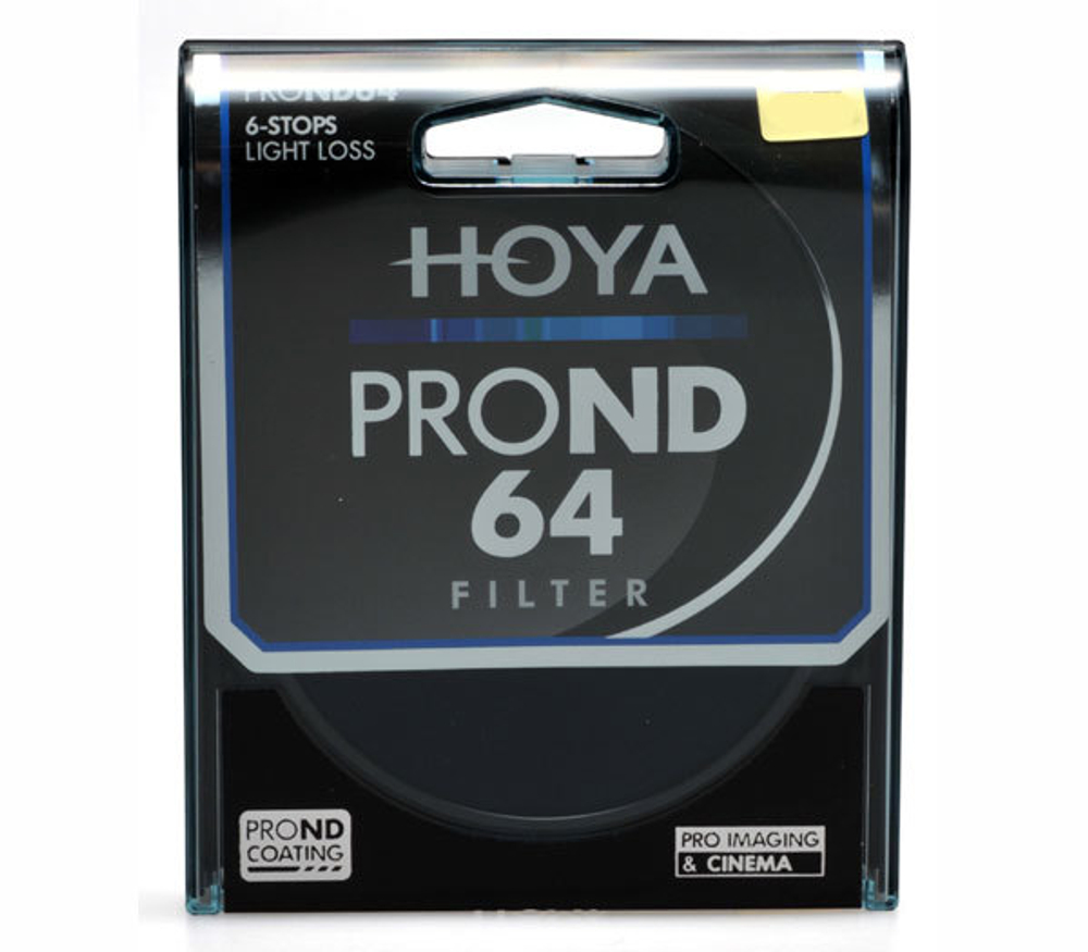 Фильтр нейтрально-серый HOYA ND 64 PRO 62mm