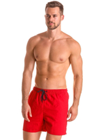 Мужские плавки-шорты с поясом на резинке (Размер: XXL) (Цвет: темно-синий)