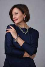 Браслет Византия биколор:серебро и графит с темно-серым плоским жемчугом Майорка