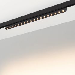 Светильник MAG-DOTS-FOLD-25-S600-18W Warm3000 (BK, 30 deg, 24V) (Arlight, IP20 Металл, 5 лет) 034221