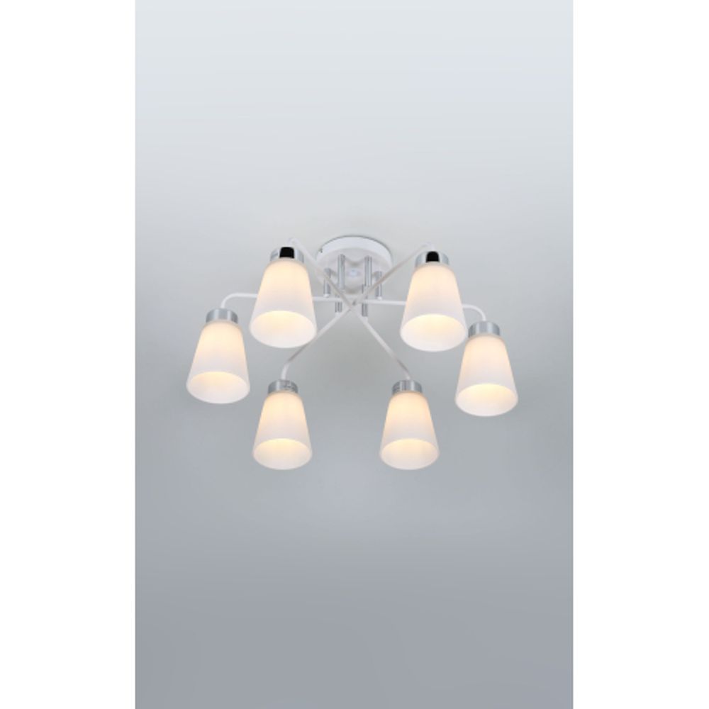 Люстра Rivoli Miley 9192-306 6хЕ27 60 Вт модерн | Лайт