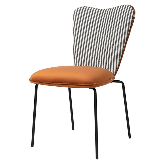 Стул Pompadour, велюр, терракотовый