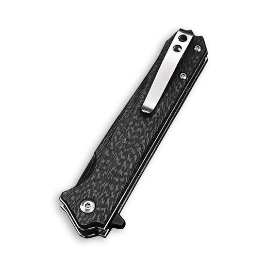 Складной нож QSP QS111-A Mamba c клинком из стали VG-10, рукоять карбон