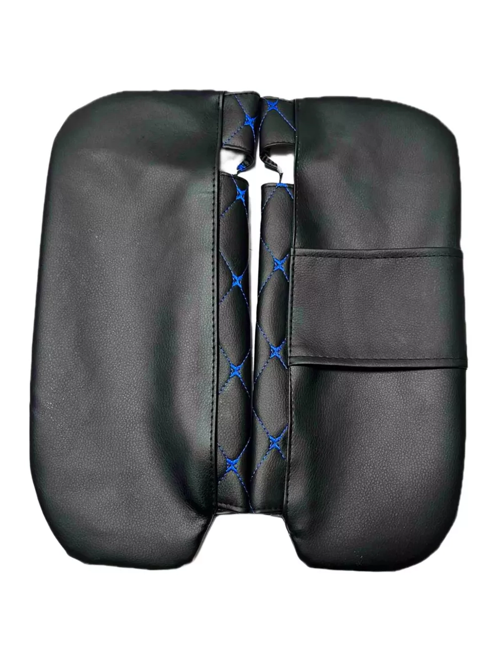 Чехлы на козырьки Hyundai Solaris (2011-2017) синяя Бабочка