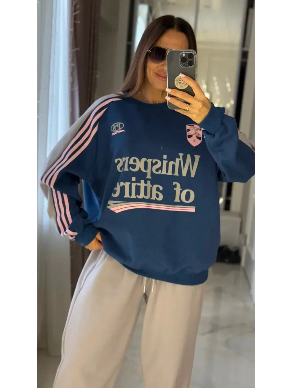 Костюм ATTIRE спортивная двойка свитшот и брюки