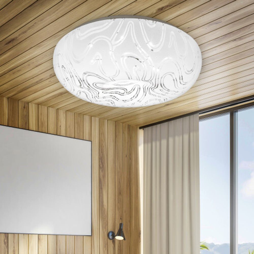 Светильник потолочный светодиодный ЭРА Классик без ДУ SPB-6 - 12 Onyx светодиодный 12Вт