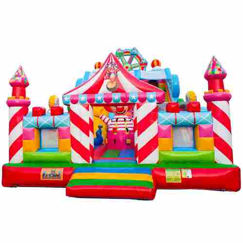 Коммерческий надувной батут «Парк развлечений 3» 12*6*7 м
