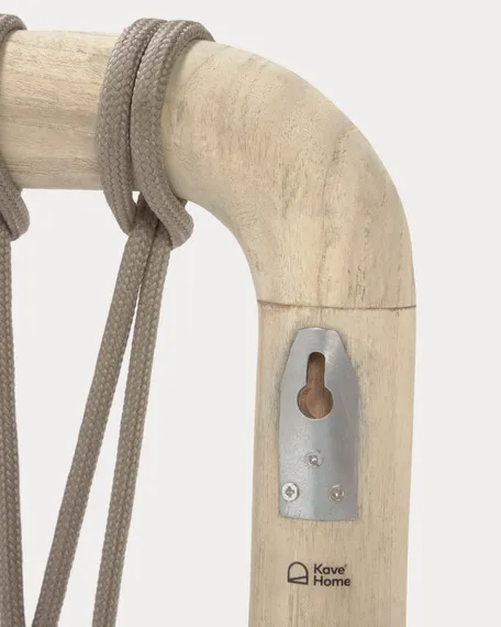 Изголовье подвесное Aberash из массива минди 165x60 см