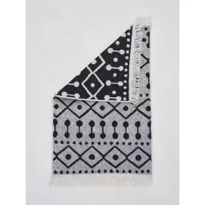 Коврик Kilim GOLD 60x120 черный-серый, Турция U58731