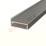 Алюминиевый рамочный профиль для фасадов, Инокс купить с доставкой, Казахстан