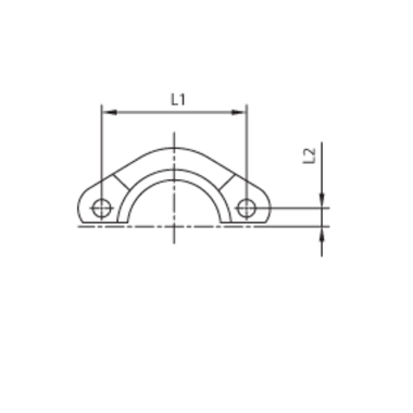 Скоба AFS3 3/4 (1шт.) CAST