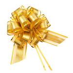 Бант Для Упаковки Подарка Ажурный 3 Х 3 См (золотой)