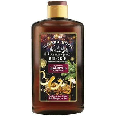 Мужской шампунь для волос Терпкий цитрус & Шотландский виски 300мл
