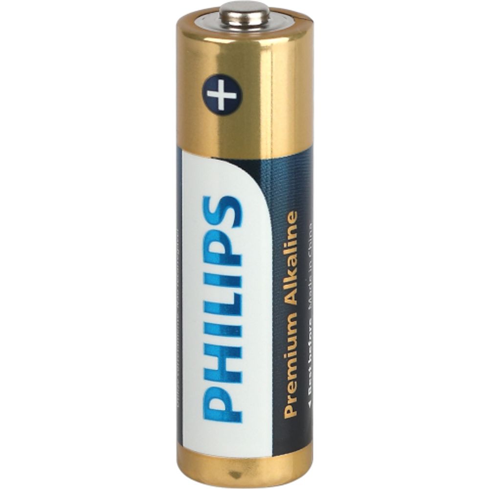 Батарейки Philips LR6M4B/51 АА алкалиновые 1,5v 4 шт. LR6-4BL Premium (4/48/144/17280) | Philips