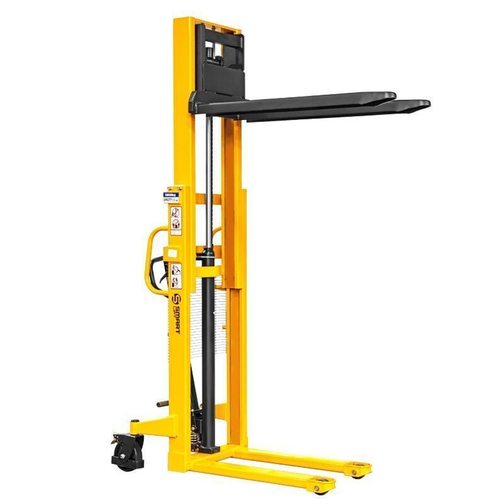 Ручной гидравлический штабелер SDJ 1020 (1000 кг; 2 м; фиксированные вилы) SMARTLIFT (SMART)