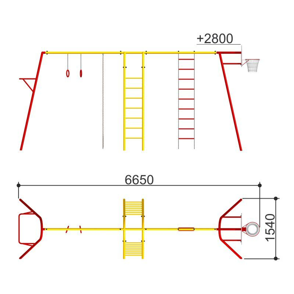 Спортивный комплекс Romana 201.09.00