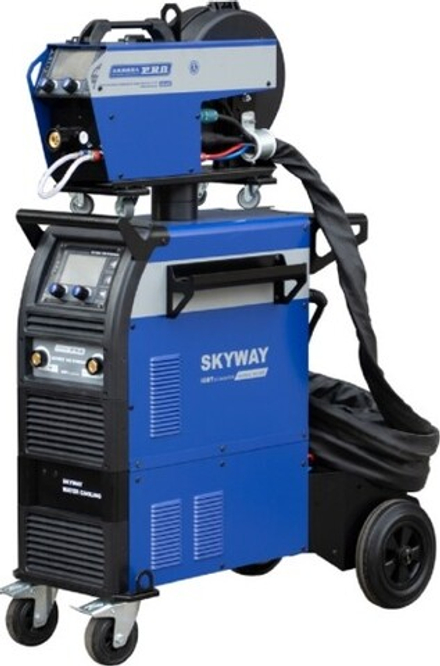 Сварочный полуавтомат AURORA SKYWAY 550  с вод.охл. многофункциональный (MIG/MAG, MMA, LIFT TIG DC) 36182
