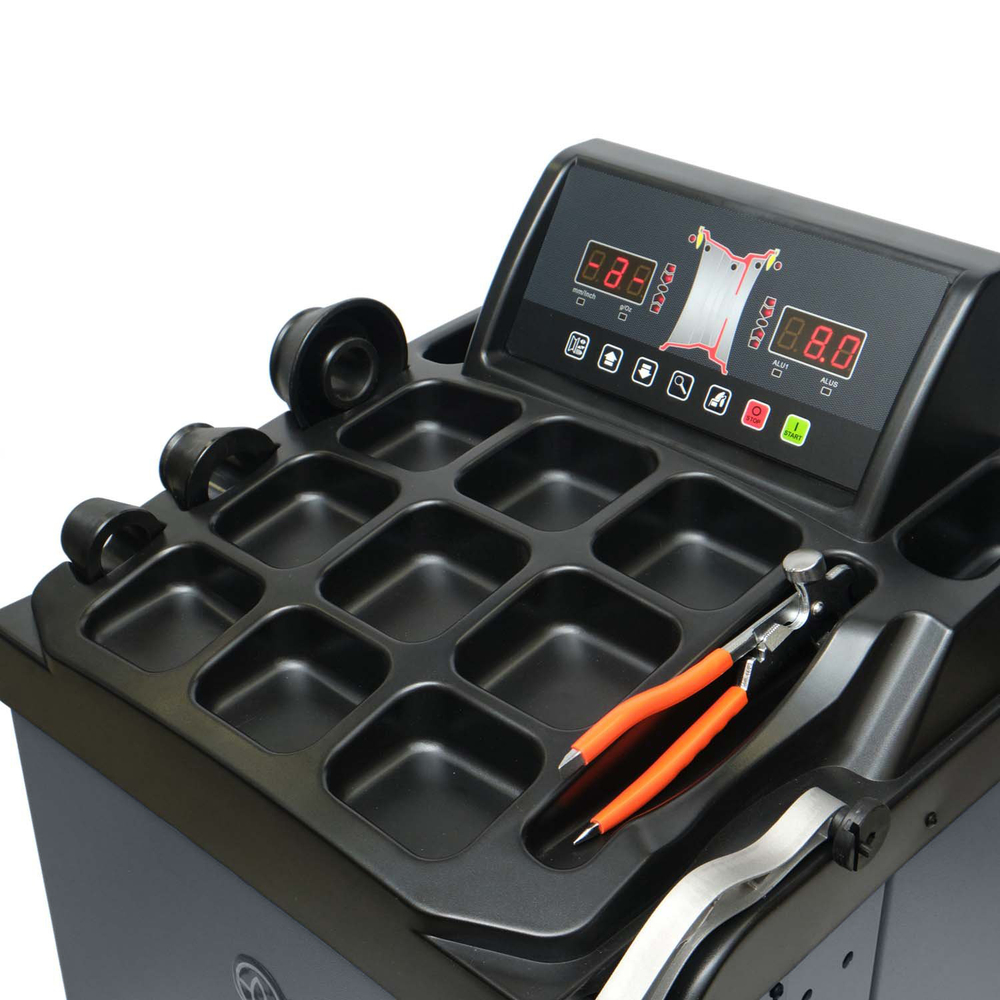 Станок балансировочный ROSSVIK VT-61, 220В RAL7016 СЕРЫЙ