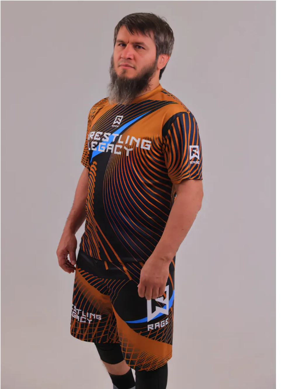 Костюм компрессионный шорты и футболка для тренировок