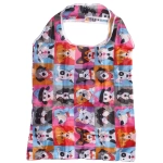 Сумка - шоппер с карабином «ИДЕЯДОМА», принт собачки, 60*38см/нагрузка до 10кг (инд. пакет истикер)