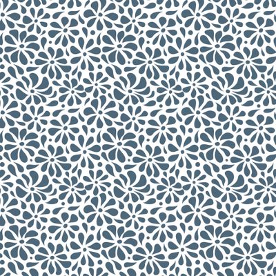 однотонная абстракция капли и цветы