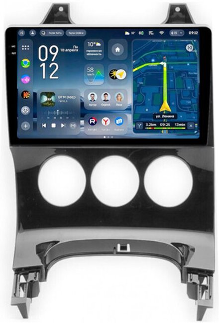 Магнитола для Peugeot 3008 2010-2017 (кондиционер) - Teyes CC4-PRO монитор 9.5" 2K QLED на Android 13, Snapdragon 778G, AI, CarPlay, DSP, 4G SIM-слот