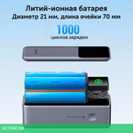 Портативное зарядное устройство Ugreen PB722 Space Gray (35525B)