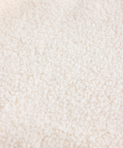 Oysho Куртка из искусственной овчины с капюшоном, экрю