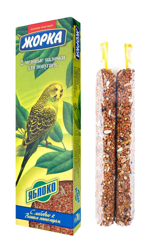 Жорка для попугаев 2 медовые палочки
