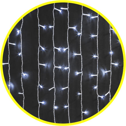 Гирлянда Navigator 61 862 NGF-C01-288CW-8-1.5x1.5m-230-C8-TR-IP20