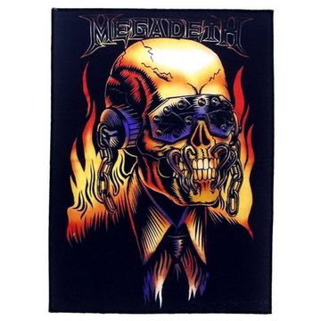 Нашивка спиновая Megadeth Vic Rattlehead (152)