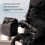 Комплект крепежа для боковых кофров Royal Enfield, черного цвета, арт. KXA00478