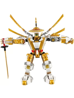 Конструктор Ниндзя Золотой робот RZ005