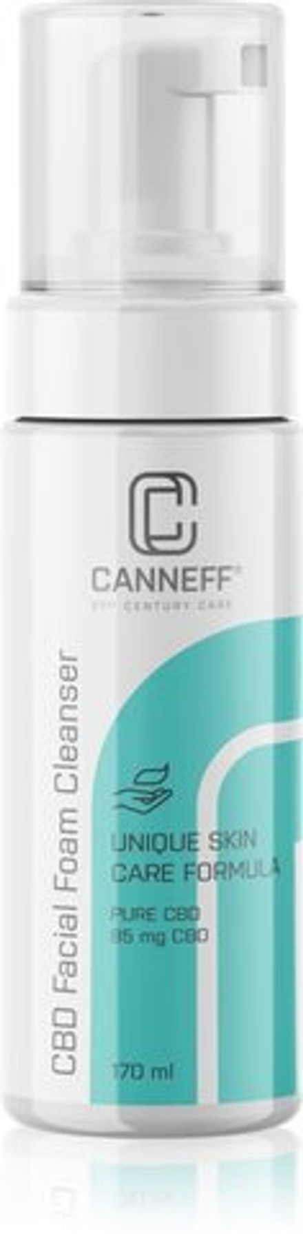 Canneff Balance CBD Facial Foam Cleanser - увлажняющая очищающая пенка с конопляным маслом /   170  ml  / GTIN 8594197030237