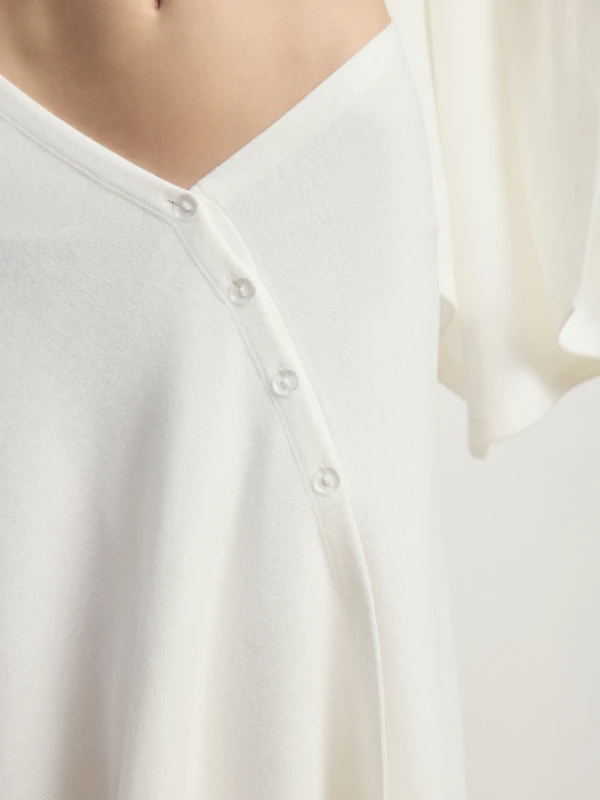 Юбка «Asymmetry» молочный