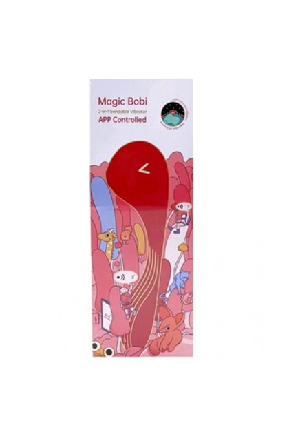 Вибратор Magic Motion Bobi красный