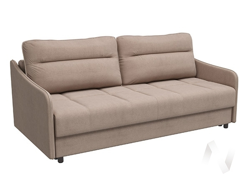 Диван прямой Манхеттен 3 (БД) тик-так LUMA 05 (бежевый)